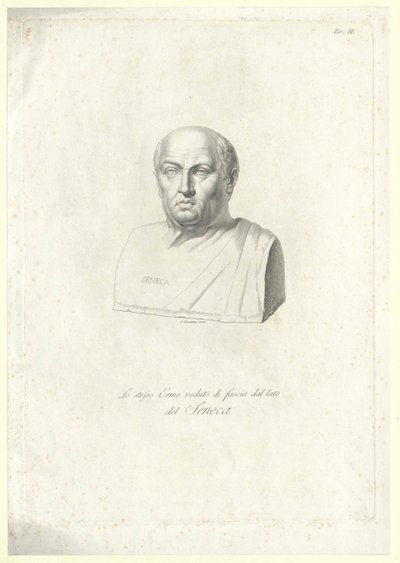 Lucius Annaeus Seneca by Artist Unknown