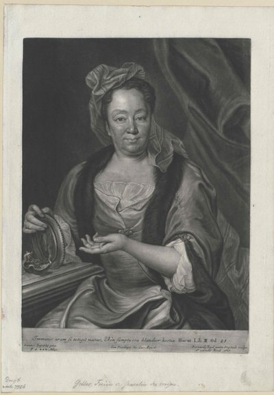 Ludmila Magdalene Happe by Artist Unknown