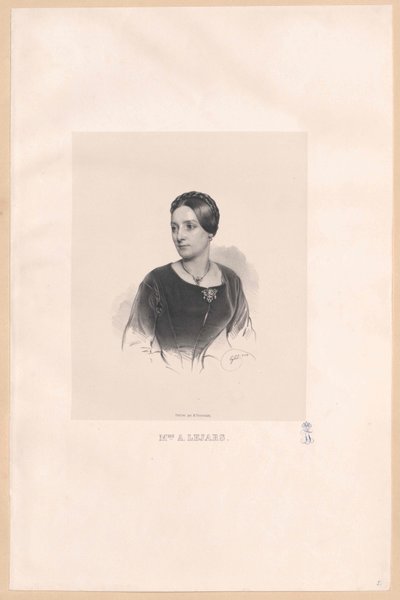 Madame Lejars by Artist Unknown