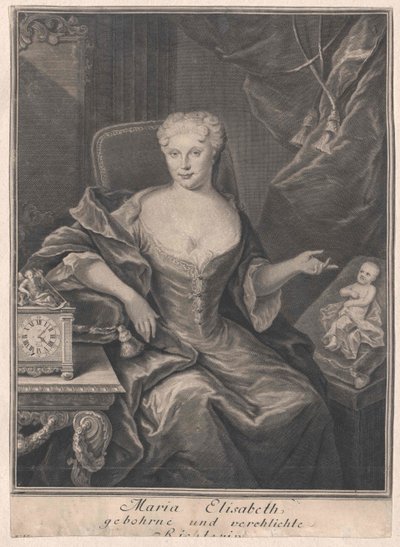 Maria Elisabeth Richter by Artist Unknown