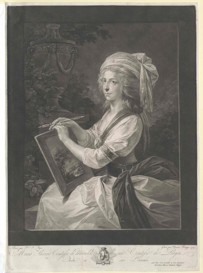 Countess Maria Theresia Pergen by Artist Unknown