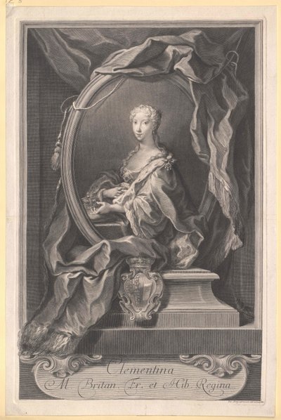 Maria Clementina Sobieska by Artist Unknown
