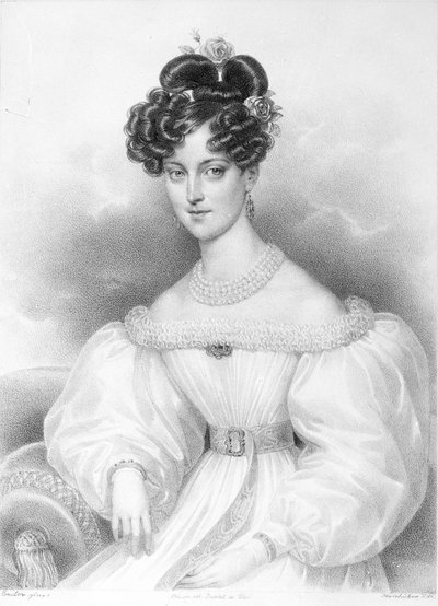 Marie Charlotte Baroness of Kerpen by Artist Unknown