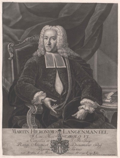 Martin Jerome Langenmantel by Artist Unknown