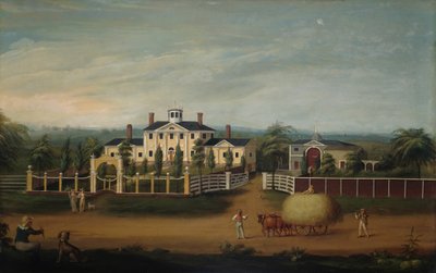 New England Country Seat by Artist Unknown