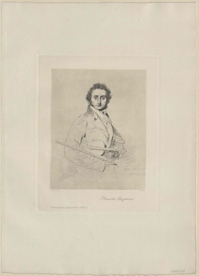 Niccolo Paganini by Artist Unknown
