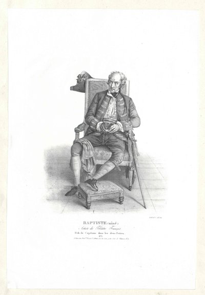 Nicolas Anselme Baptiste by Artist Unknown