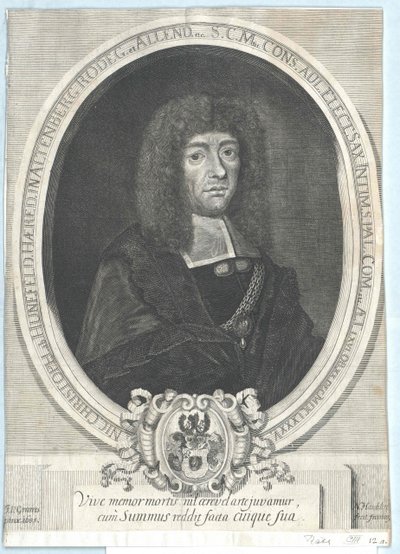 Nicolaus Christoph von Huenefeld by Artist Unknown
