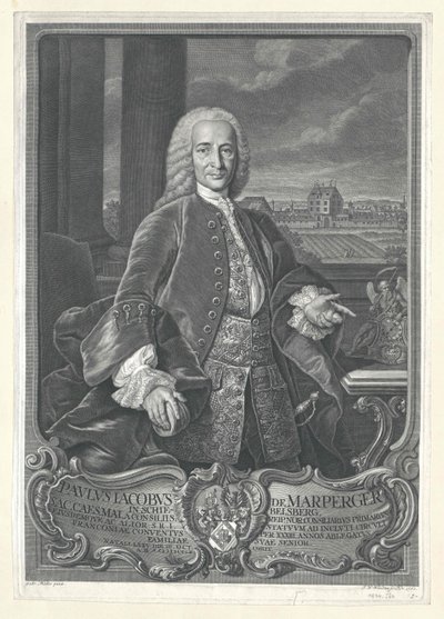 Paul Jakob von Marperger by Artist Unknown