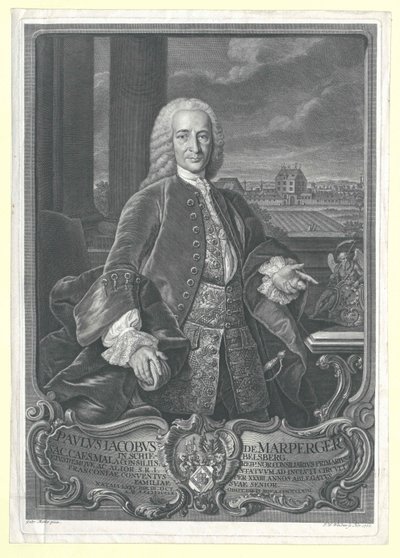 Paul Jakob von Marperger by Artist Unknown