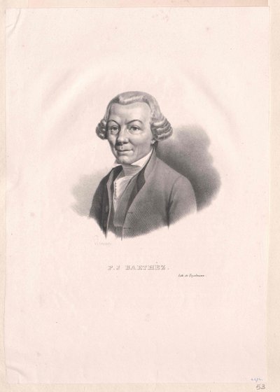 Paul Joseph Barthez by Artist Unknown