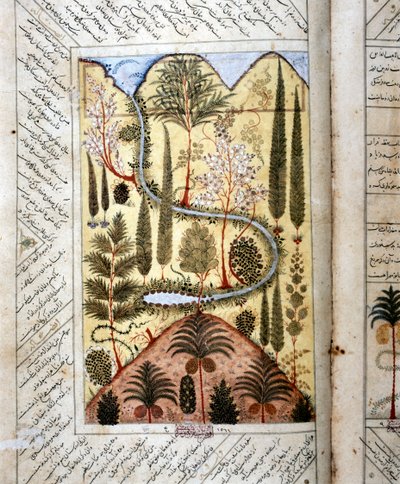 Persian Garden by Artist Unknown