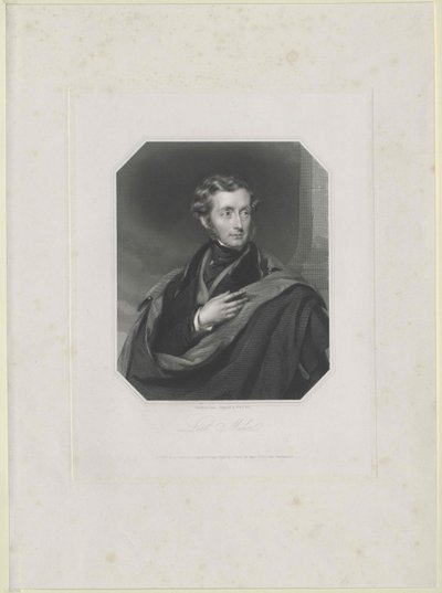 Philip Henry Earl Viscount Mahon Stanhope by Artist Unknown