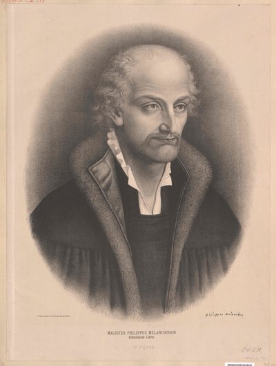Philipp Melanchthon by Artist Unknown
