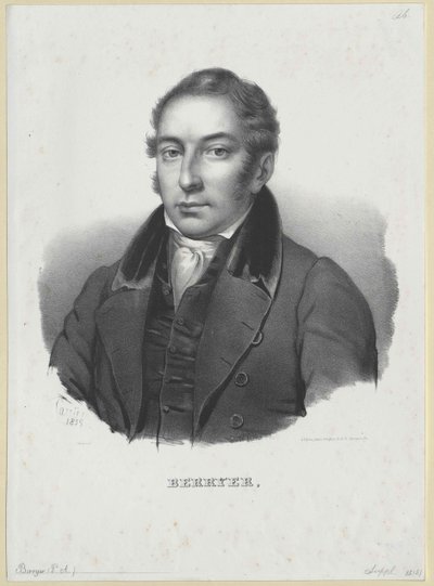 Pierre Antoine Berryer (print) by Artist Unknown