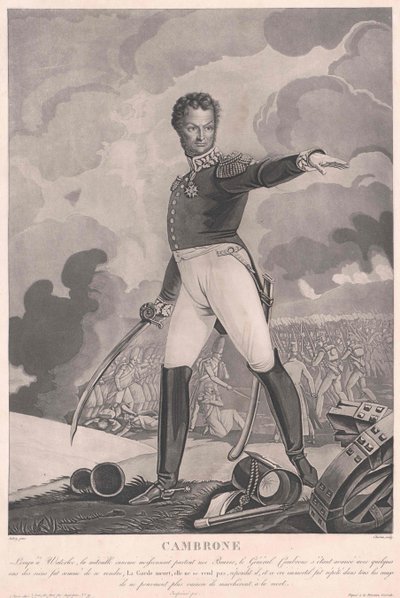 Pierre Jacques Etienne Vicomte Cambronne by Artist Unknown