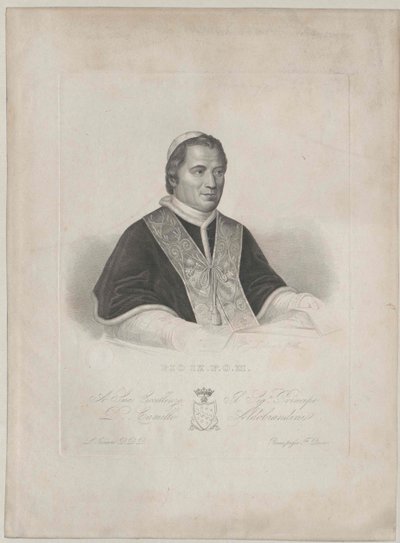 Pope Pius IX by Artist Unknown
