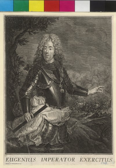 Prince Eugene of Savoy-Carignan by Artist Unknown