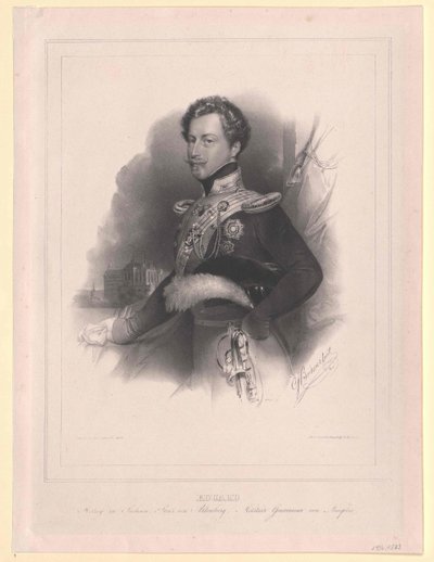 Prince of Saxe Altenburg Eduard by Artist Unknown