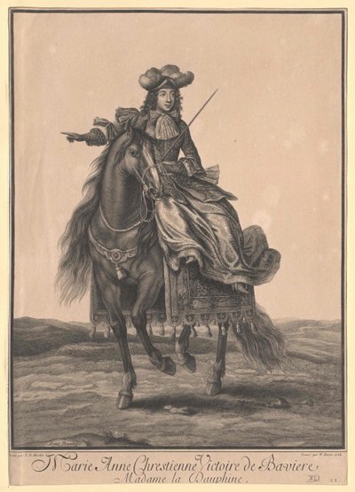 Princess Maria Anna of Bavaria by Artist Unknown