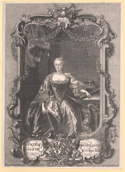 Princess of Bavaria Maria Josefa by Artist Unknown