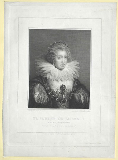 Princess of France Elisabeth by Artist Unknown