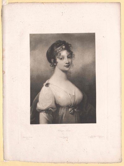 Princess Louise of Mecklenburg-Strelitz by Artist Unknown