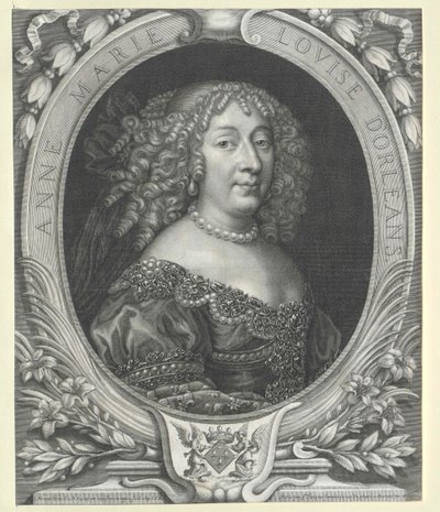 Princess of Orleans Anne Mary Louise by Artist Unknown