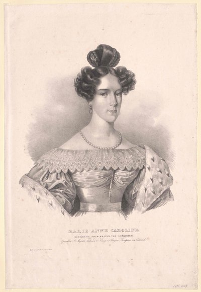 Princess Maria Anna of Savoy-Sardinia by Artist Unknown