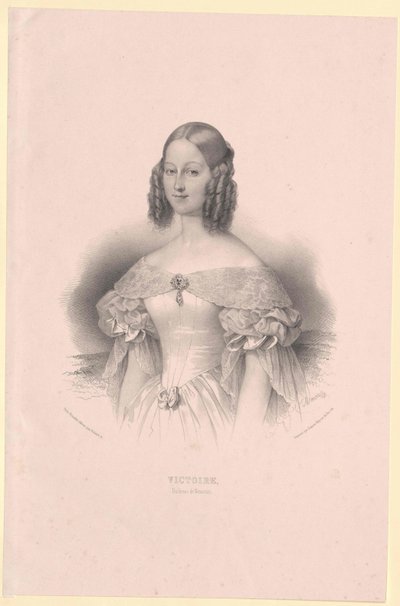 Princess Victoria of Saxe-Coburg-Gotha by Artist Unknown