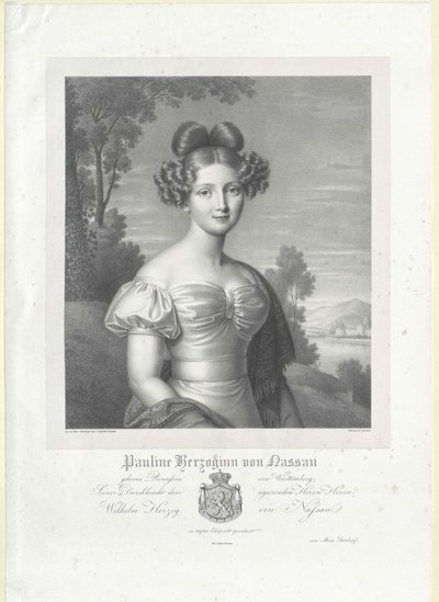 Princess Pauline of Wuerttemberg by Artist Unknown