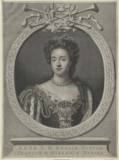 Queen of England Anne by Artist Unknown