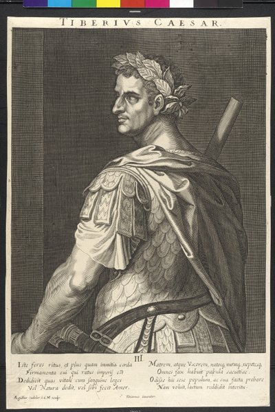Roman Emperor Tiberius by Artist Unknown
