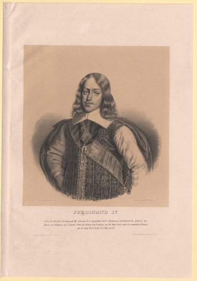 Roman King Ferdinand IV by Artist Unknown