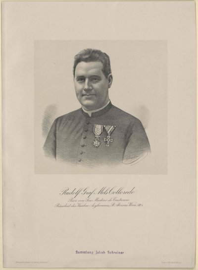 Rudolf count Mels-Colloredo by Artist Unknown