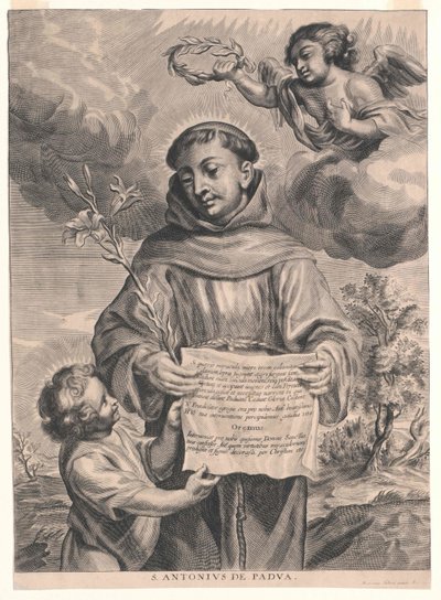 Saint Anthony of Padua by Artist Unknown