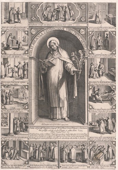 Saint Euphrosyne of Alexandria by Artist Unknown