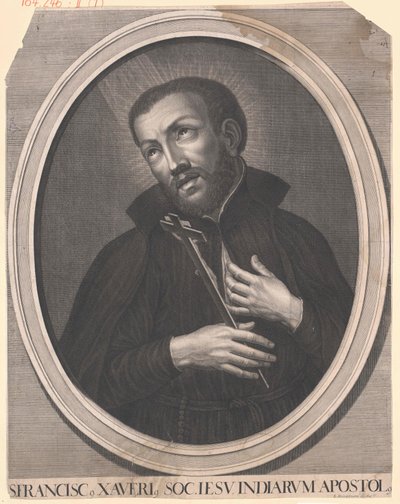 Saint Franz Xavier by Artist Unknown
