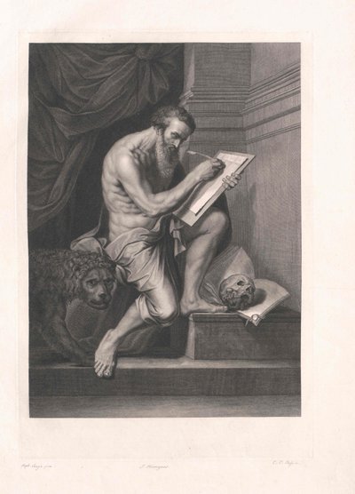 Saint Jerome by Artist Unknown