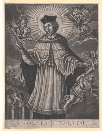 Saint John of Nepomuk by Artist Unknown