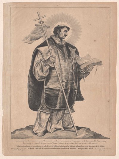 Saint Lebuin of Deventer by Artist Unknown