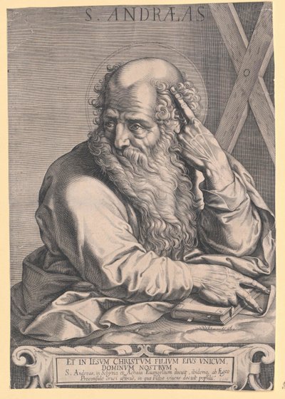 Saint Apostle Andrew by Artist Unknown
