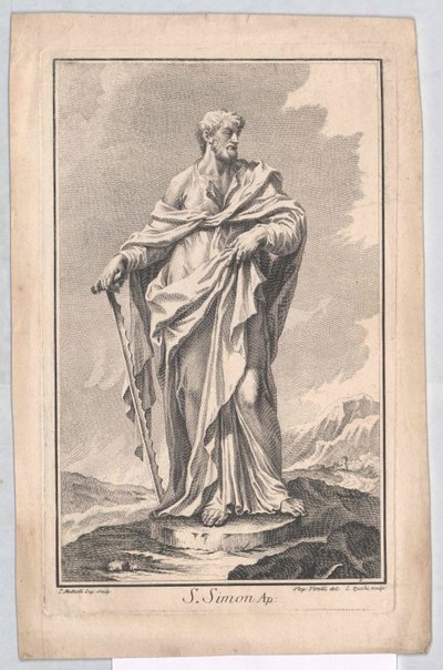 Saint Apostle Simon by Artist Unknown