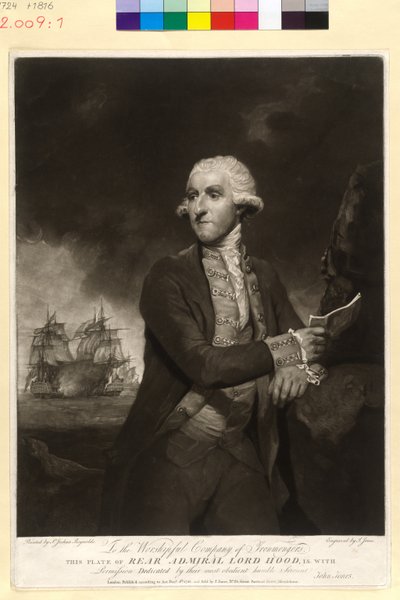Samuel, Viscount Hood by Artist Unknown