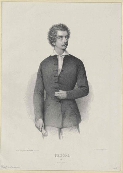 Sandor Petofi by Artist Unknown