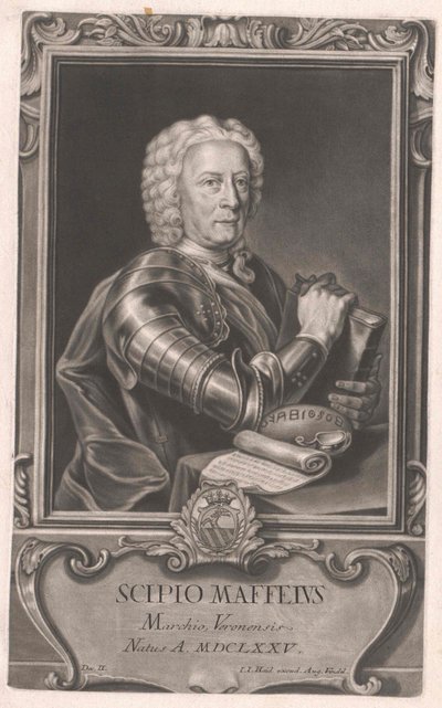 Scipione, Marquis Maffei by Artist Unknown