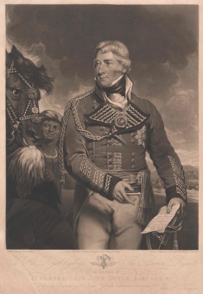 Sir John 1st Baronet Doyle by Artist Unknown