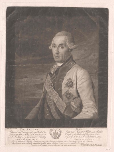 Sir Samuel Greig by Artist Unknown