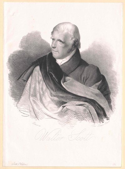 Sir Walter Scott by Artist Unknown
