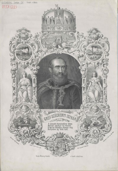 Stephan Count Széchenyi-Széchenyi and Felsoe-Vidék by Artist Unknown